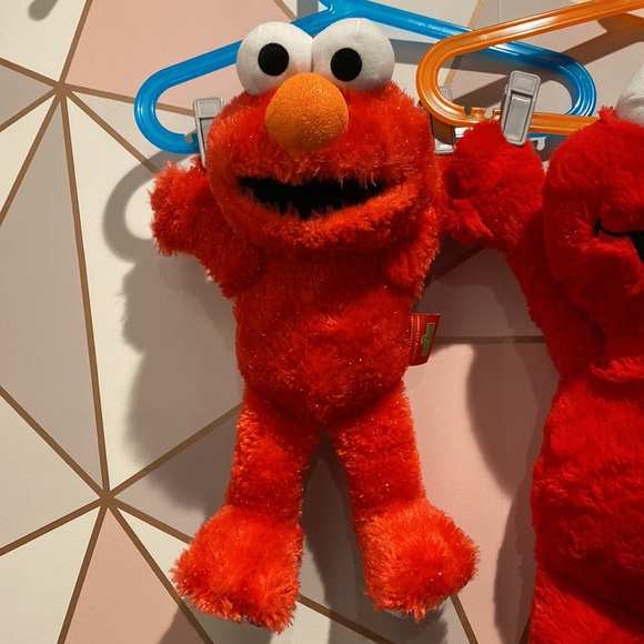 3 Sesame Street Elmo Stuffed Dolls - Picture 2 of 6